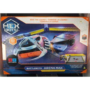 Hexbots Battlebots Arena Max Remote Control Ultimate Battle Set With Tombstone